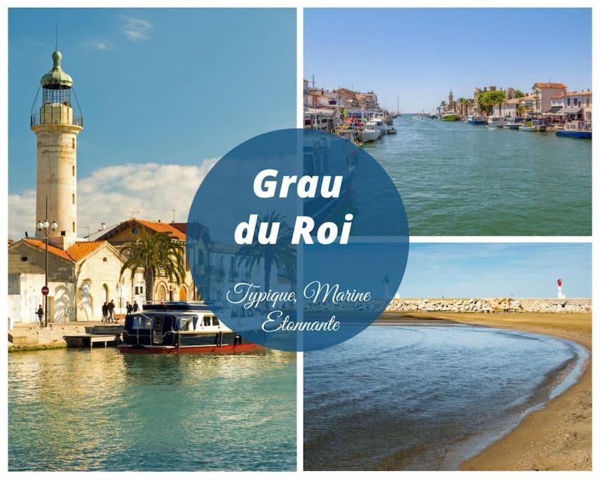 Le Murmure Du Palmier * Mer A 2 Min * Parking Prive * Terrasse 拉格朗德默特 外观 照片
